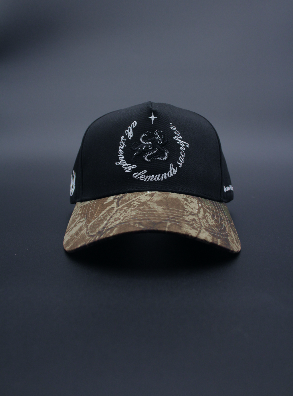 Battle Camo Hat (black)