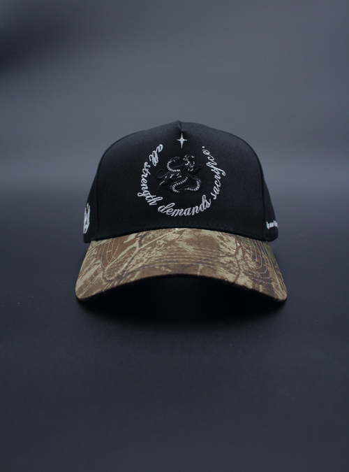 Battle Camo Hat (black)