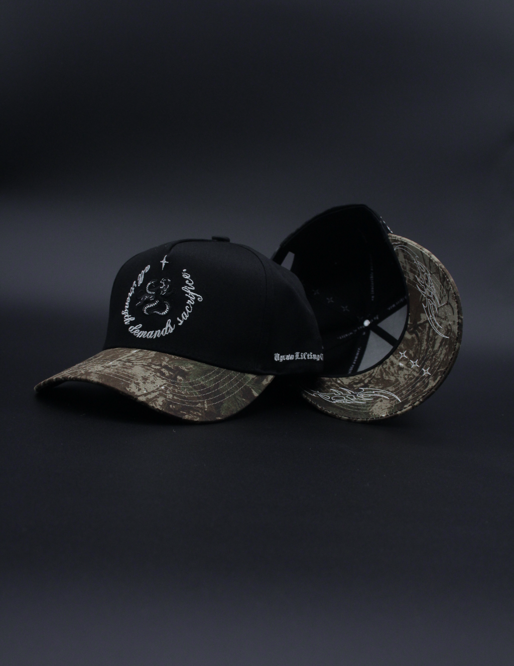 Battle Camo Hat (black)
