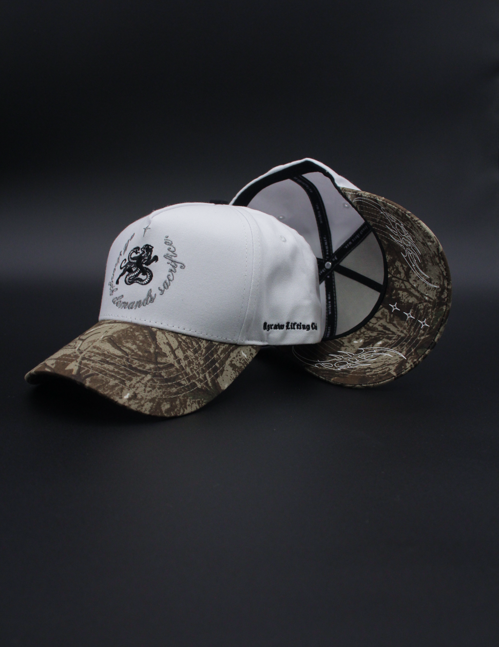 Battle Camo Hat (white)