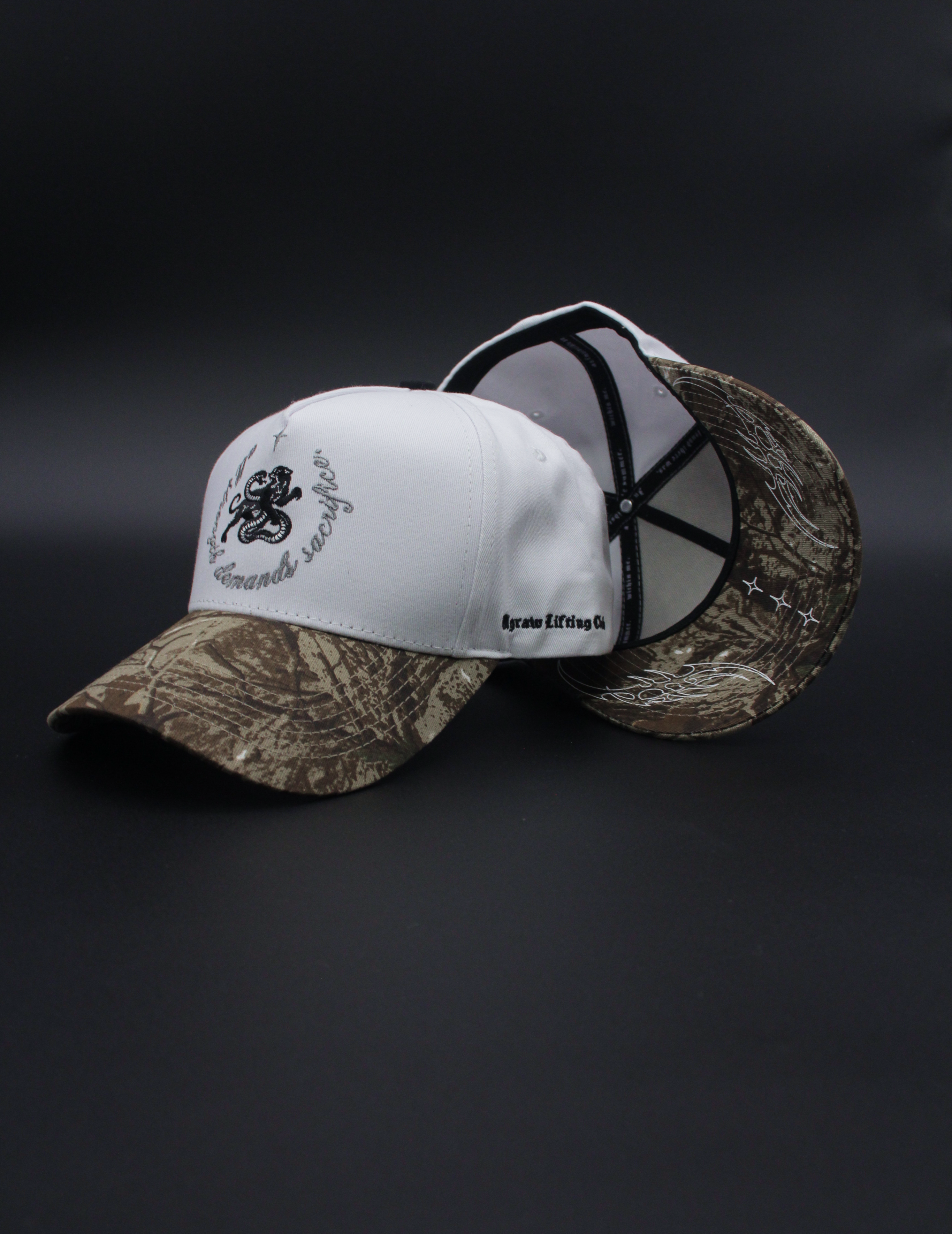 Battle Camo Hat (white)